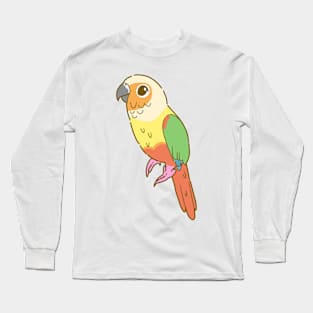 Pineapple Green Cheek Conure Long Sleeve T-Shirt